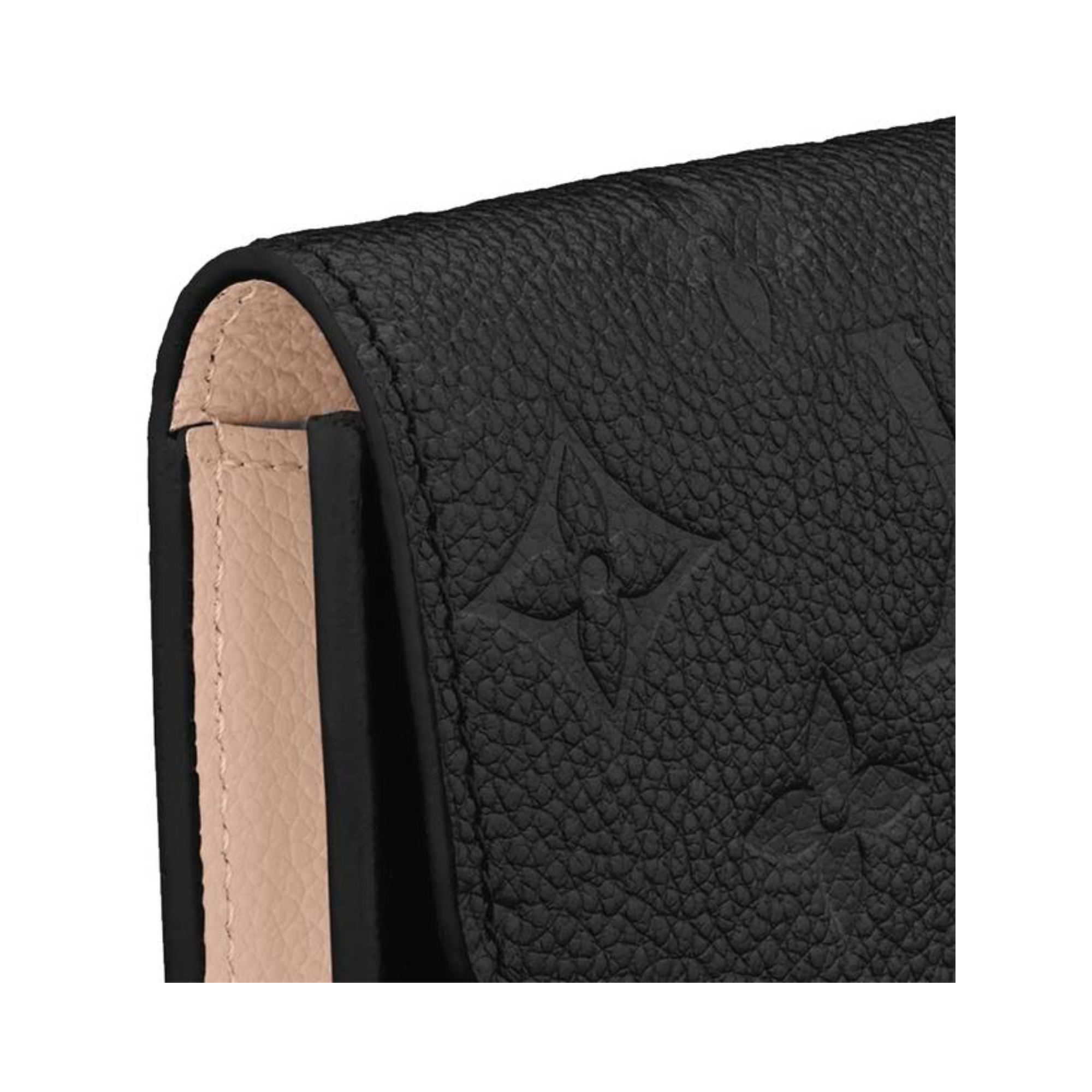 Louis Vuitton Monogram Empreinte Emilie Wallet Black