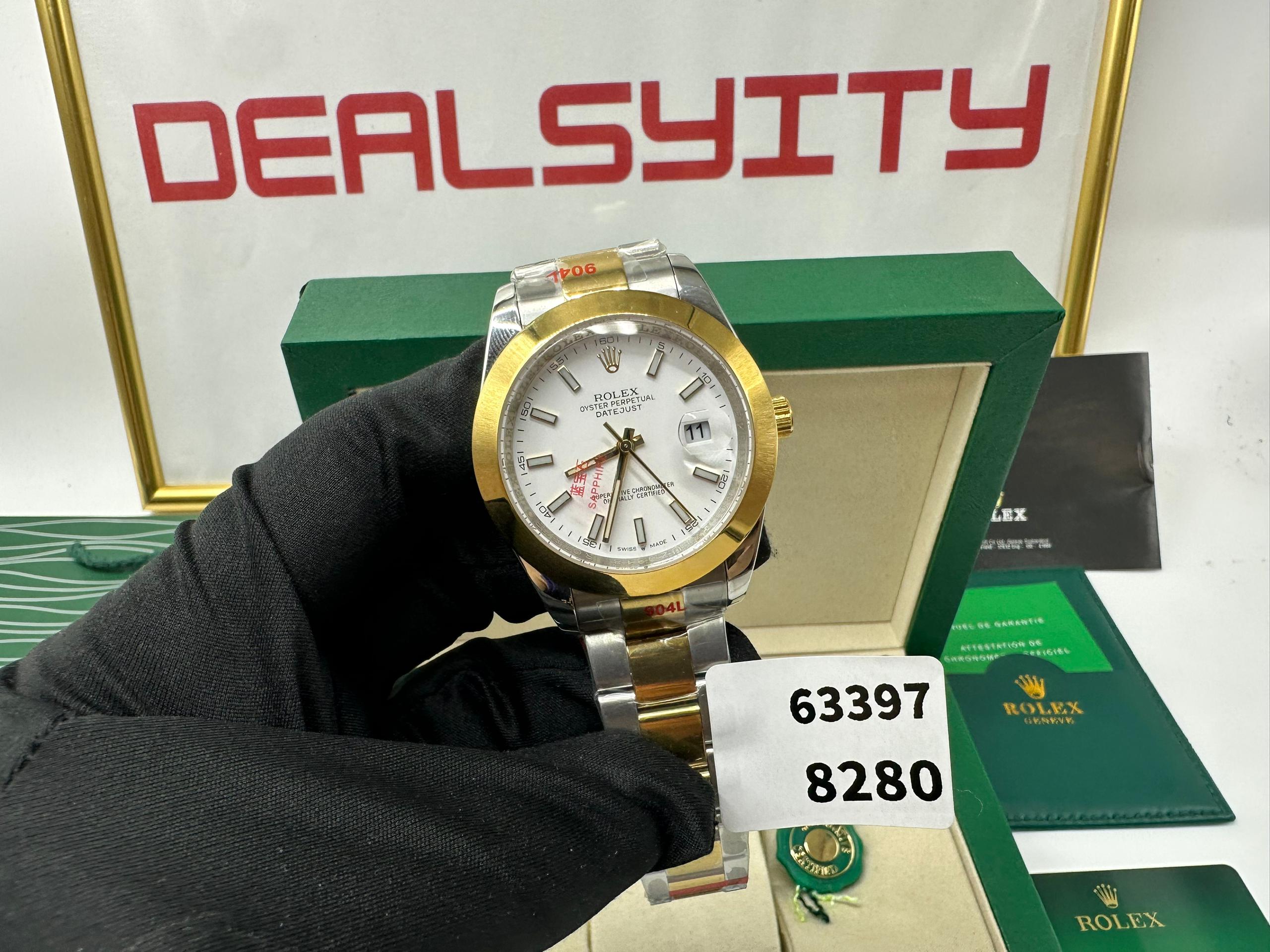 Rolex Datejust II 41mm White Dial 126303