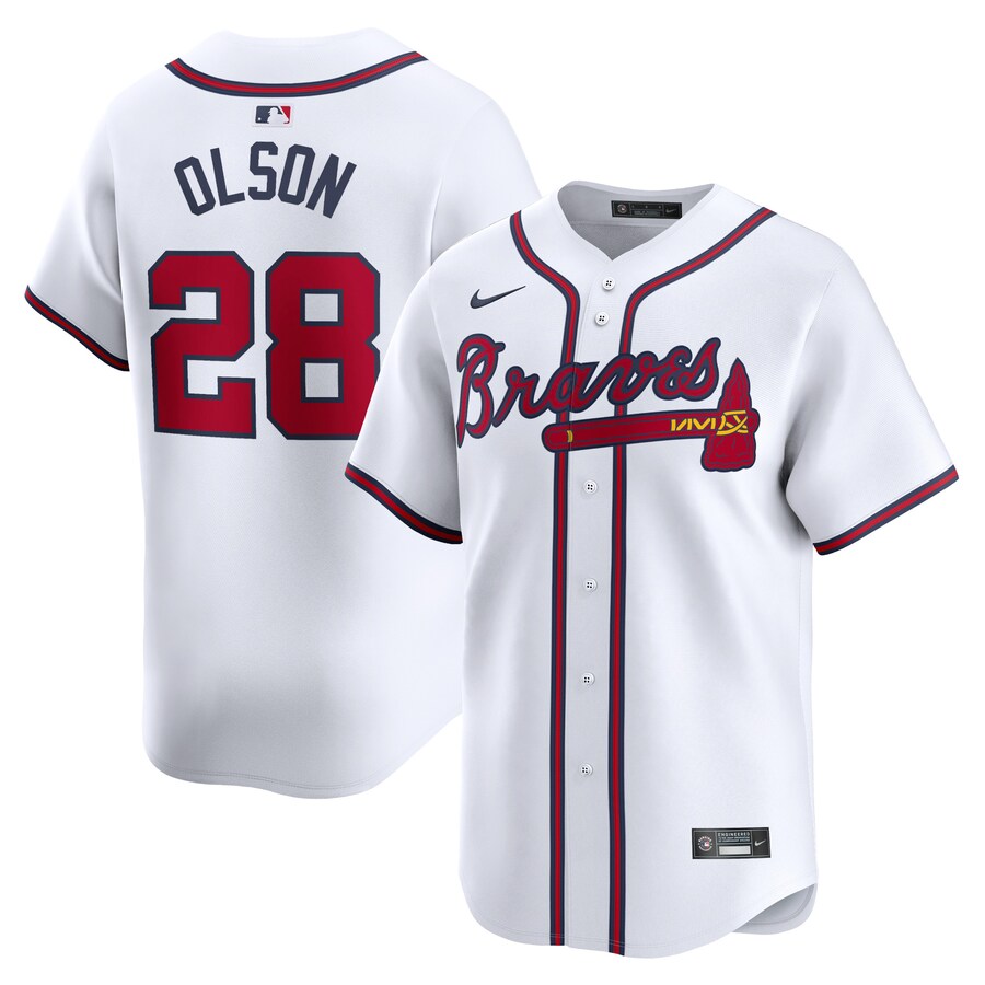 Matt Olson Atlanta Braves Home Limited Player Jersey White