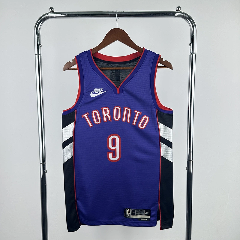 2024 NBA Toronto Raptors 9 BARRETT Basketball Jersey