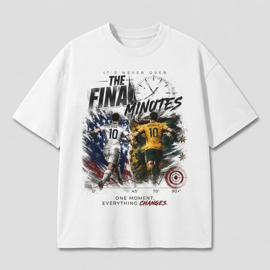 Unisex Loose Fit T-Shirt 100% Cotton Soft Comfortable Summer Casual Printed Top