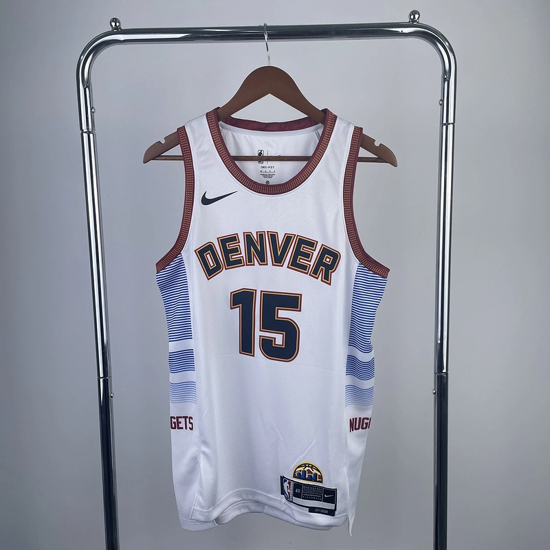 2023 NBA Denver Nuggets 15 JOKIC Basketball Jersey