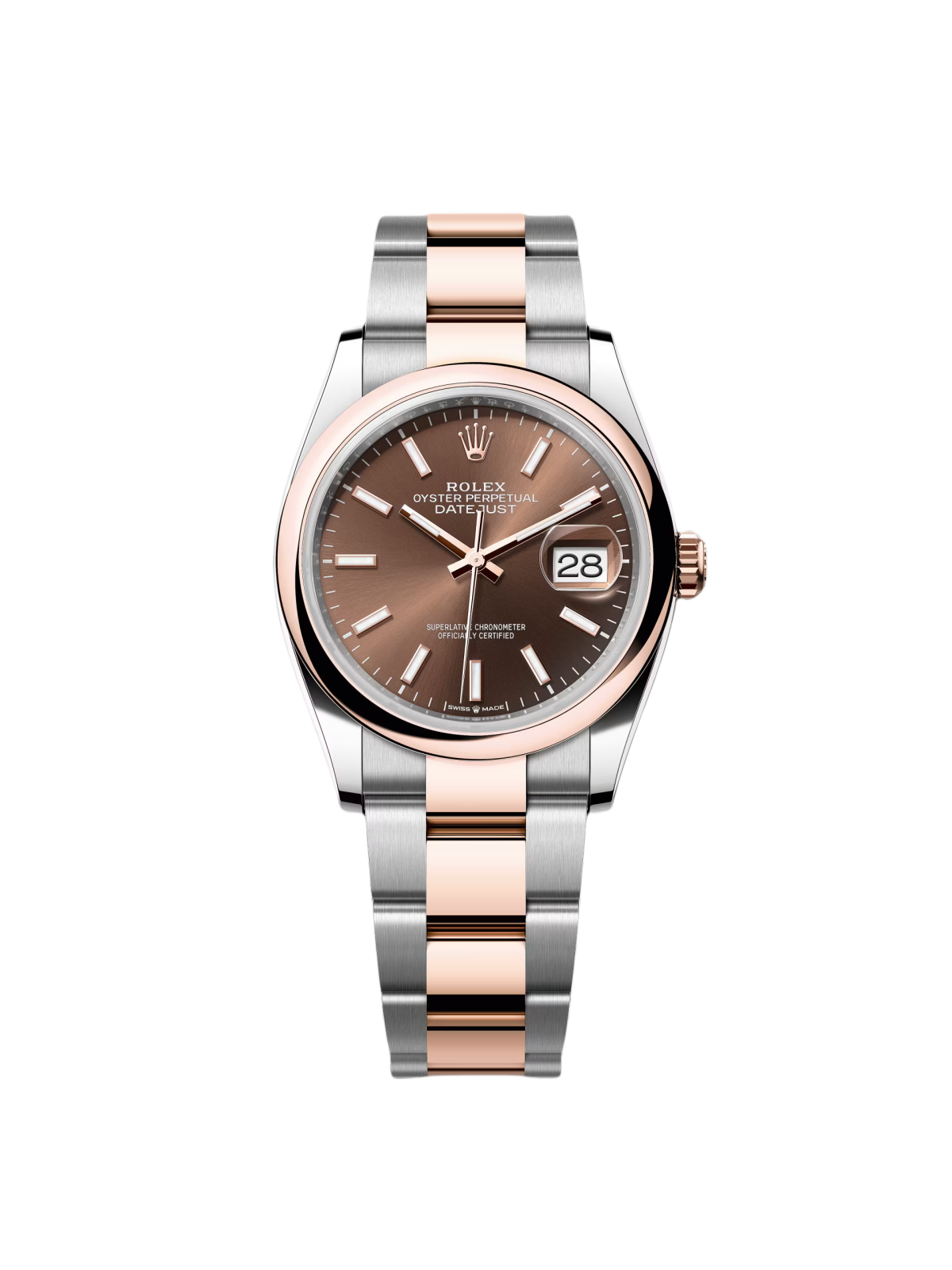 Rolex  Datejust 126201 Chocolate 36mm Dial