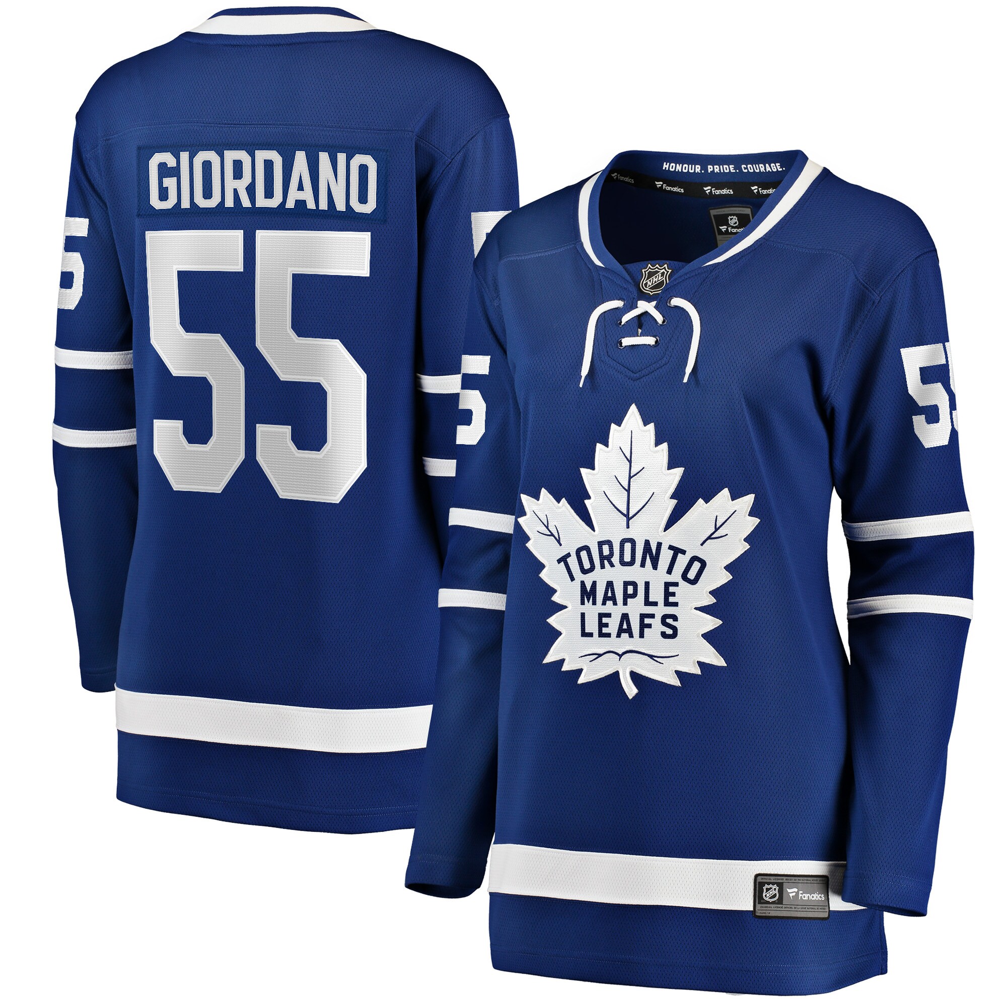 Mark Giordano Toronto Maple Leafs Women’s Fanatics Home Breakaway Player Jersey – Blue