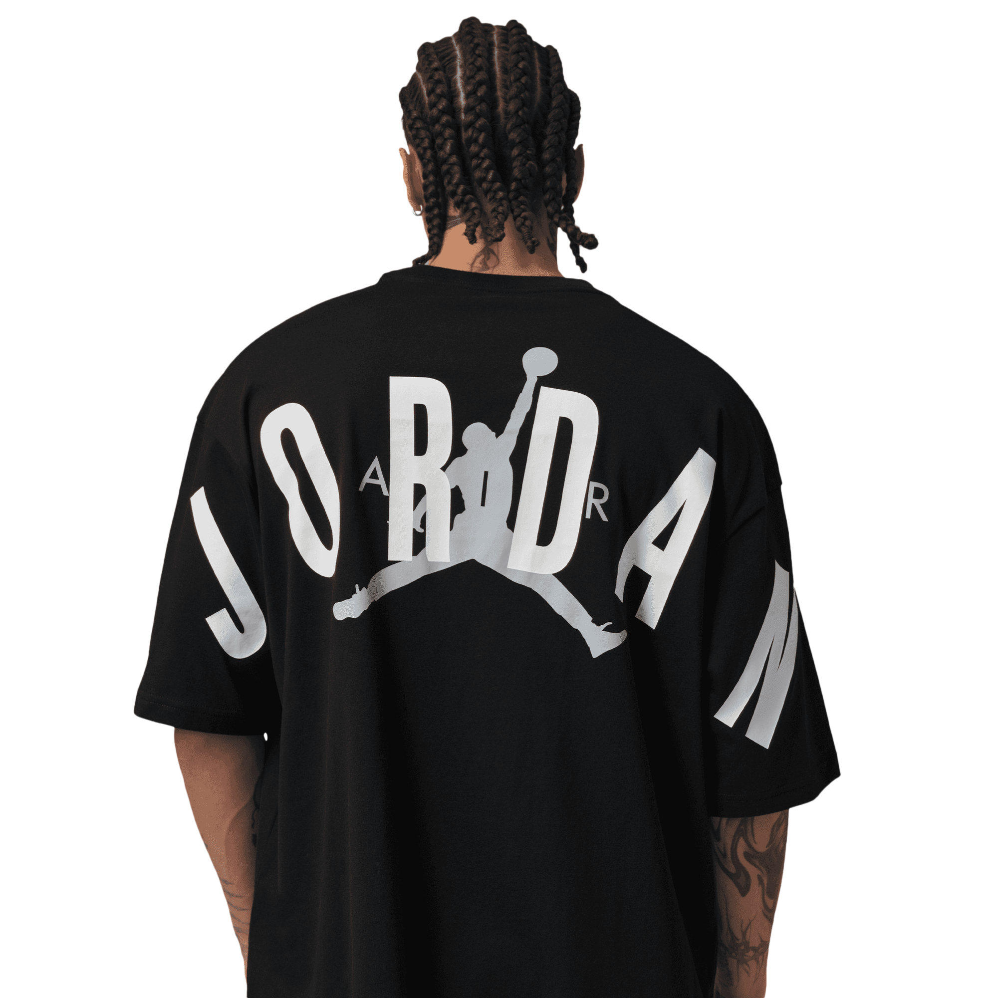 Jordan Back Stretch Oversized Short Sleeve Crew