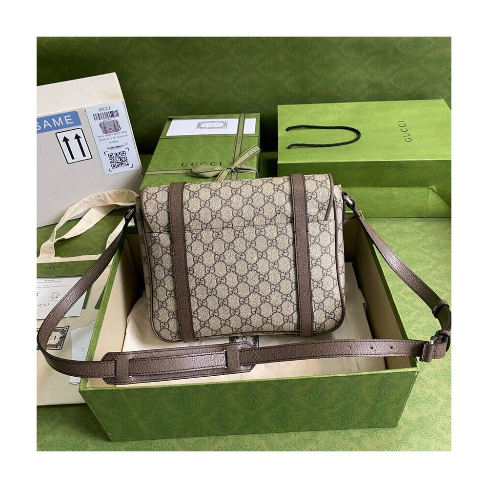 Gucci GG Messenger Bag in Brown