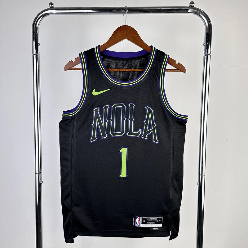 2024 NBA New Orleans Pelicans 1 WILLIAMSON Basketball Jersey
