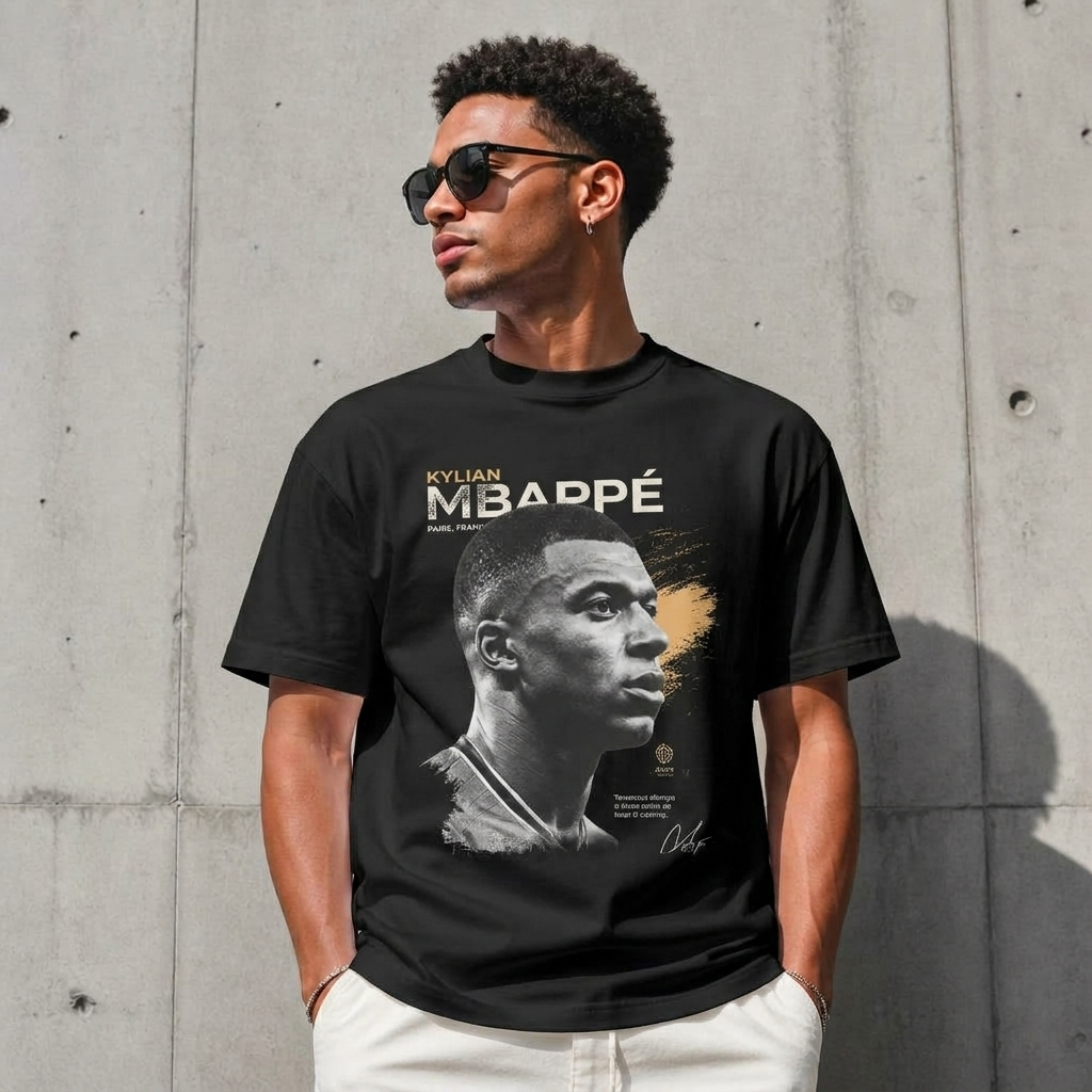 Kylian Mbappé Unisex T-Shirt – Limited-Time Offer – Hot Seller