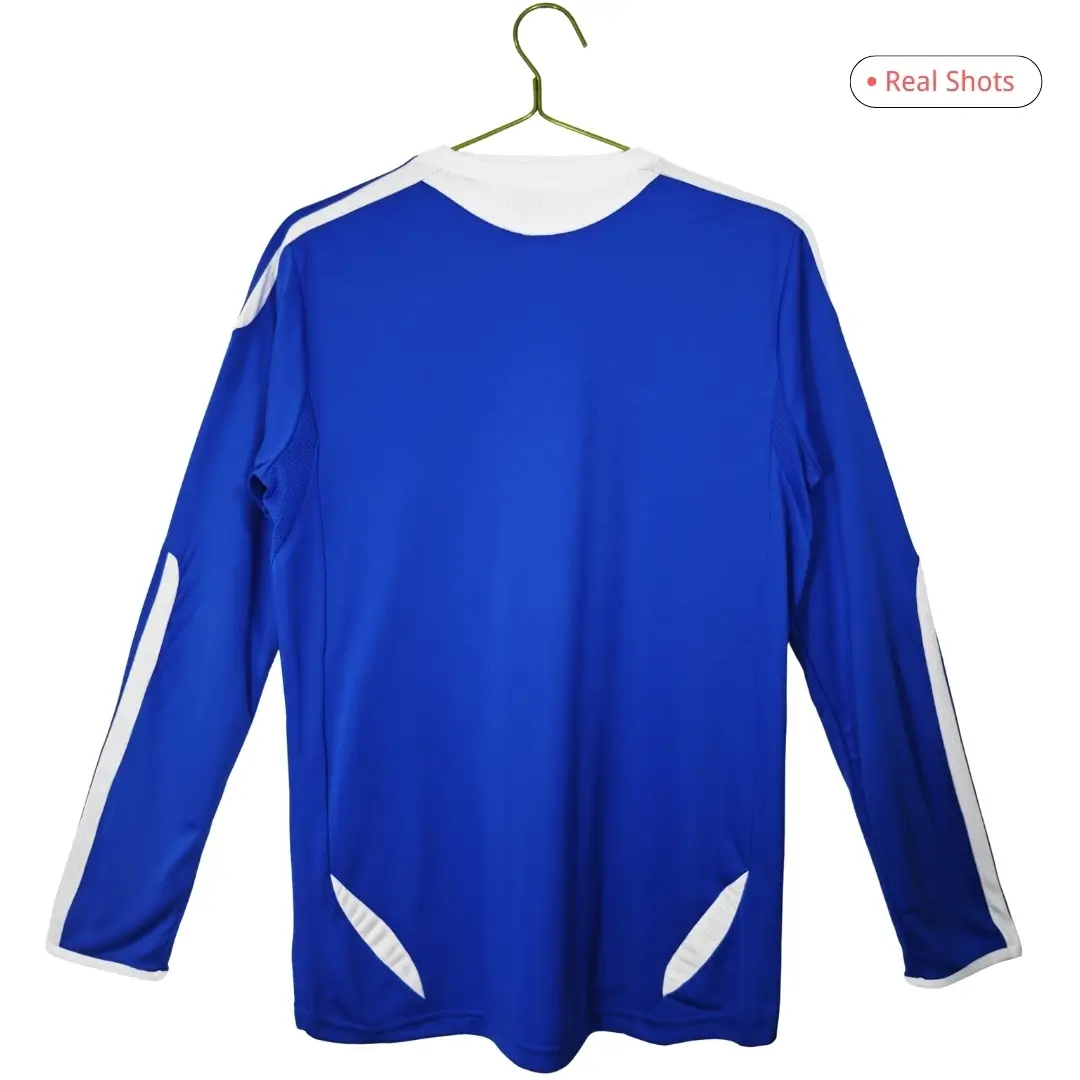 Retro Chelsea 2011/12 Home Long Sleeve Soccer Jersey - UCL