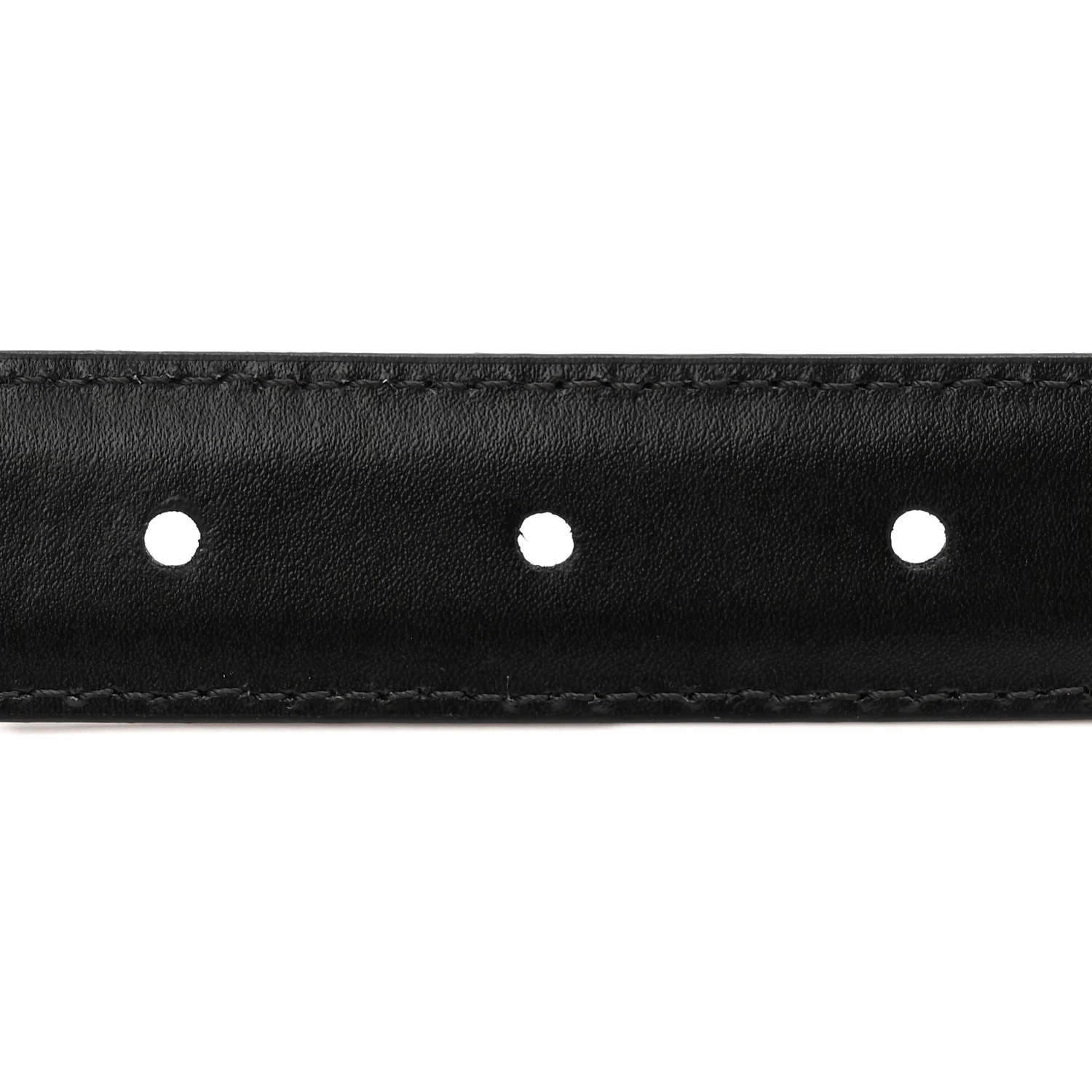Box Calfskin Medium 25mm Triomphe Belt 75 Black