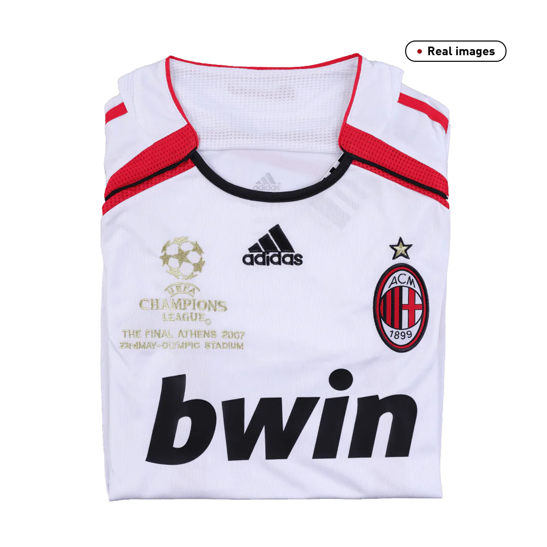 AC Milan 2006/07 Away Retro Soccer Jersey - UCL