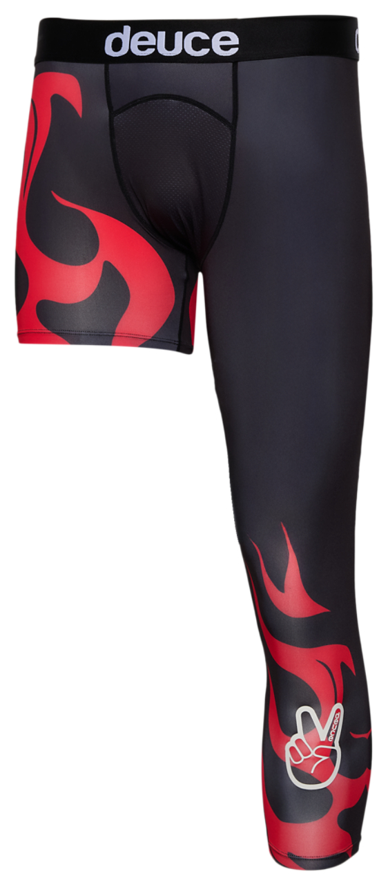 Deuce Fuego One Legged Basketball Tights