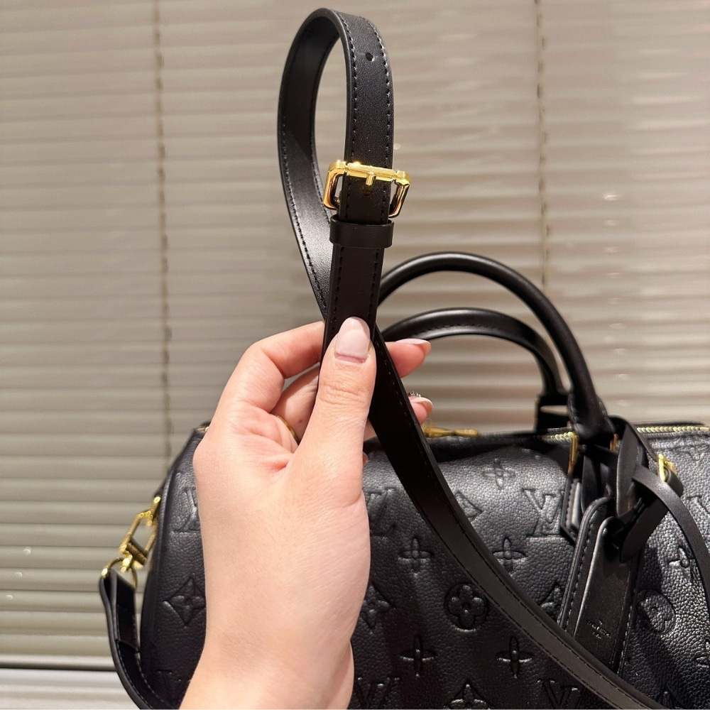 Louis Vuitton Speedy Soft Bag Monogram Black 30cm