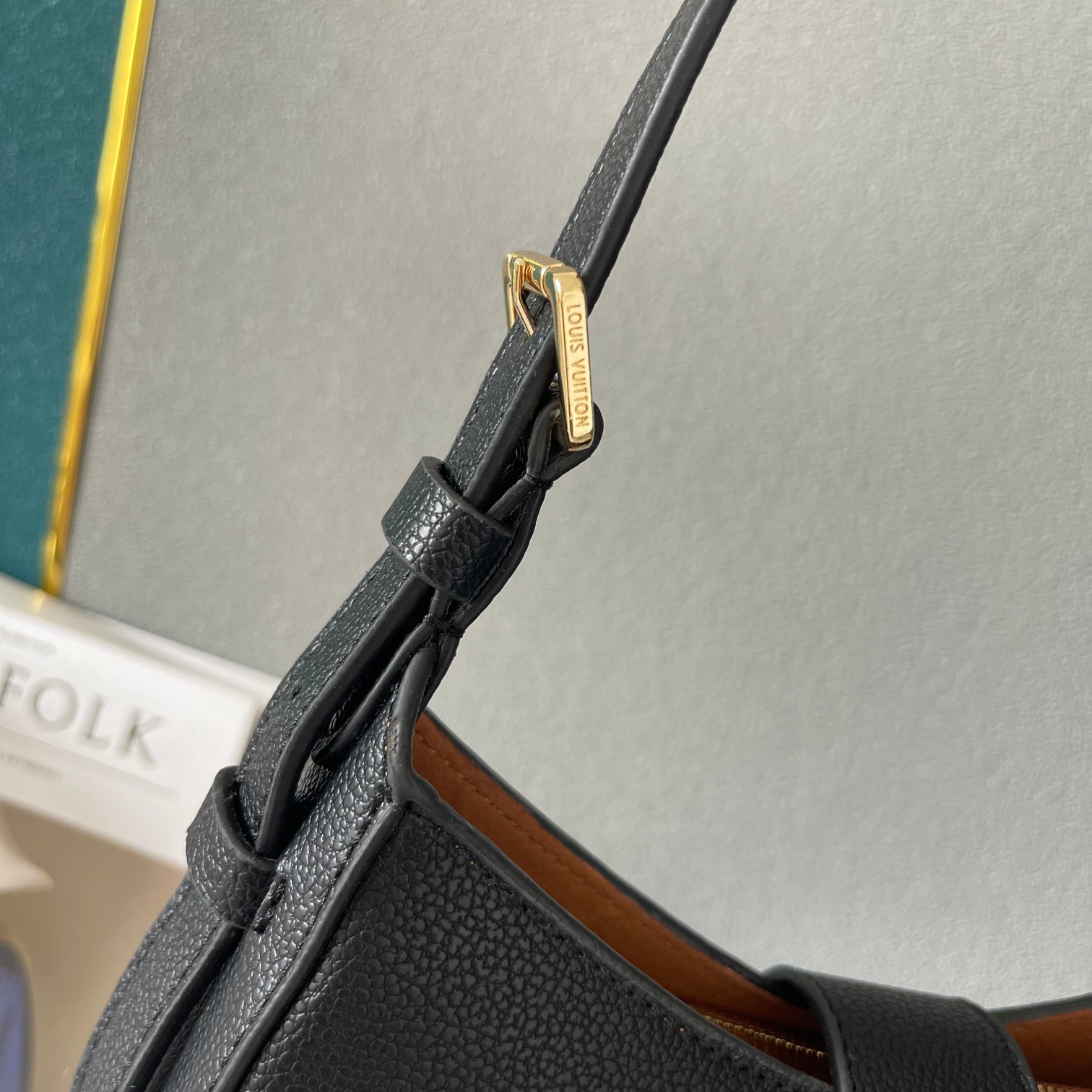 Louis Vuitton Low Key Shoulder Bag Black 25Cm M24611