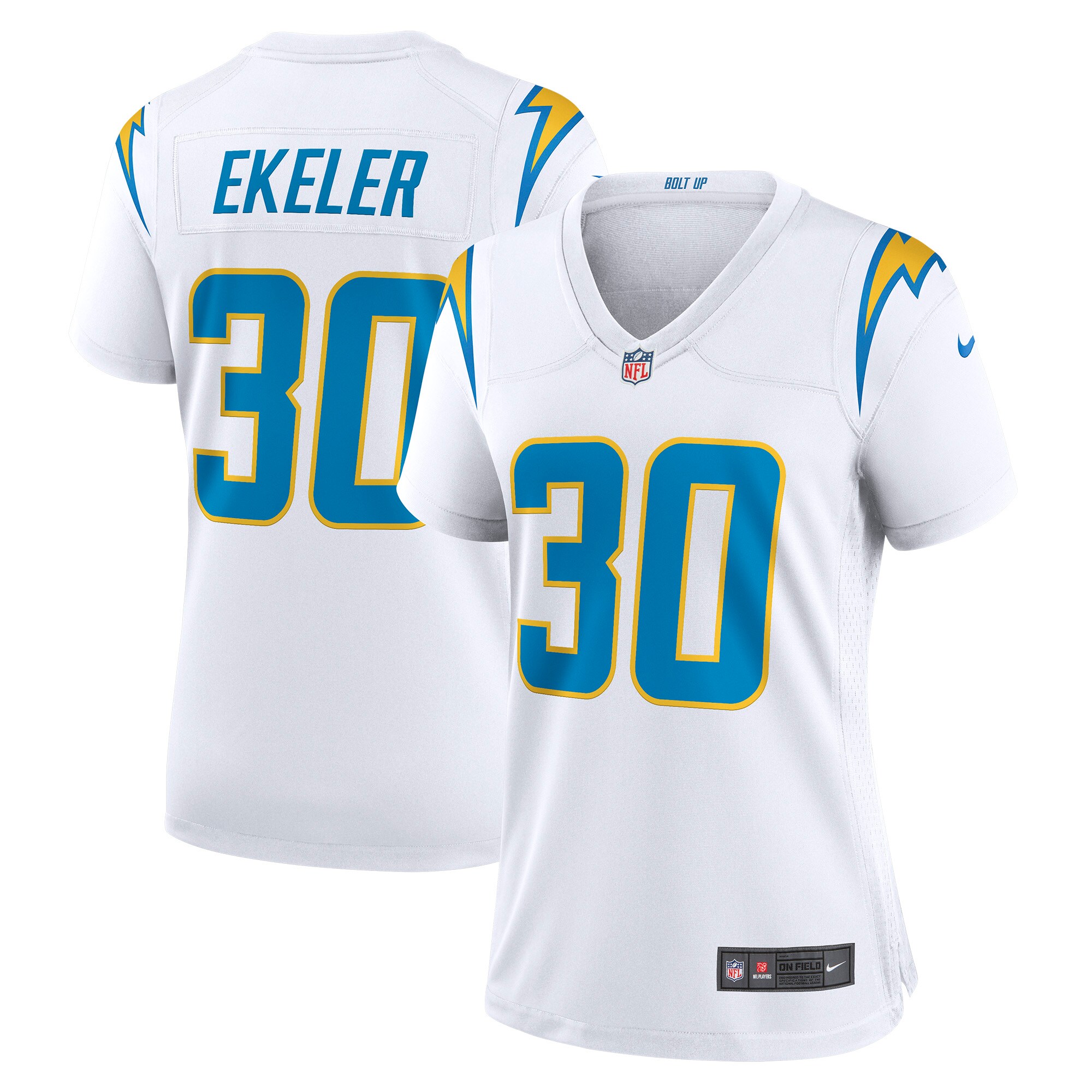 Austin Ekeler Los Angeles Chargers Nike Women's Game Jersey - White
