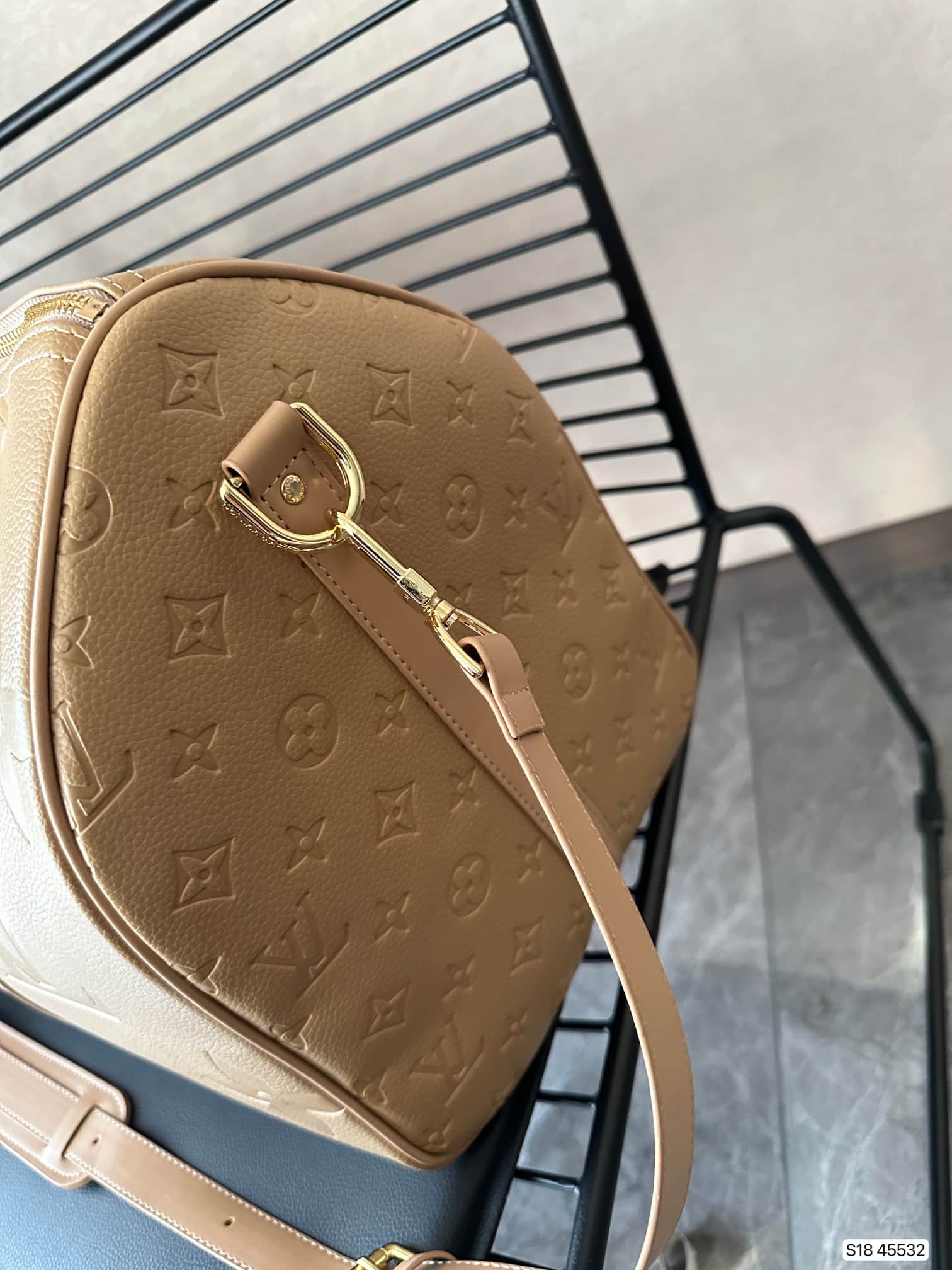 Louis Vuitton Keepall Beige 45Cm M46114
