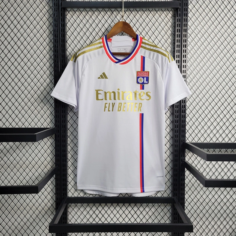 2023-24 Lyon Home soccer jersey