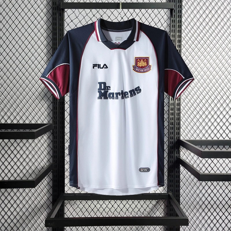 Retro 1999-2001 West Ham United Away Football jersey retro
