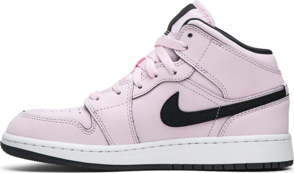 Air Jordan 1 Mid GS Pink Foam 555112-601