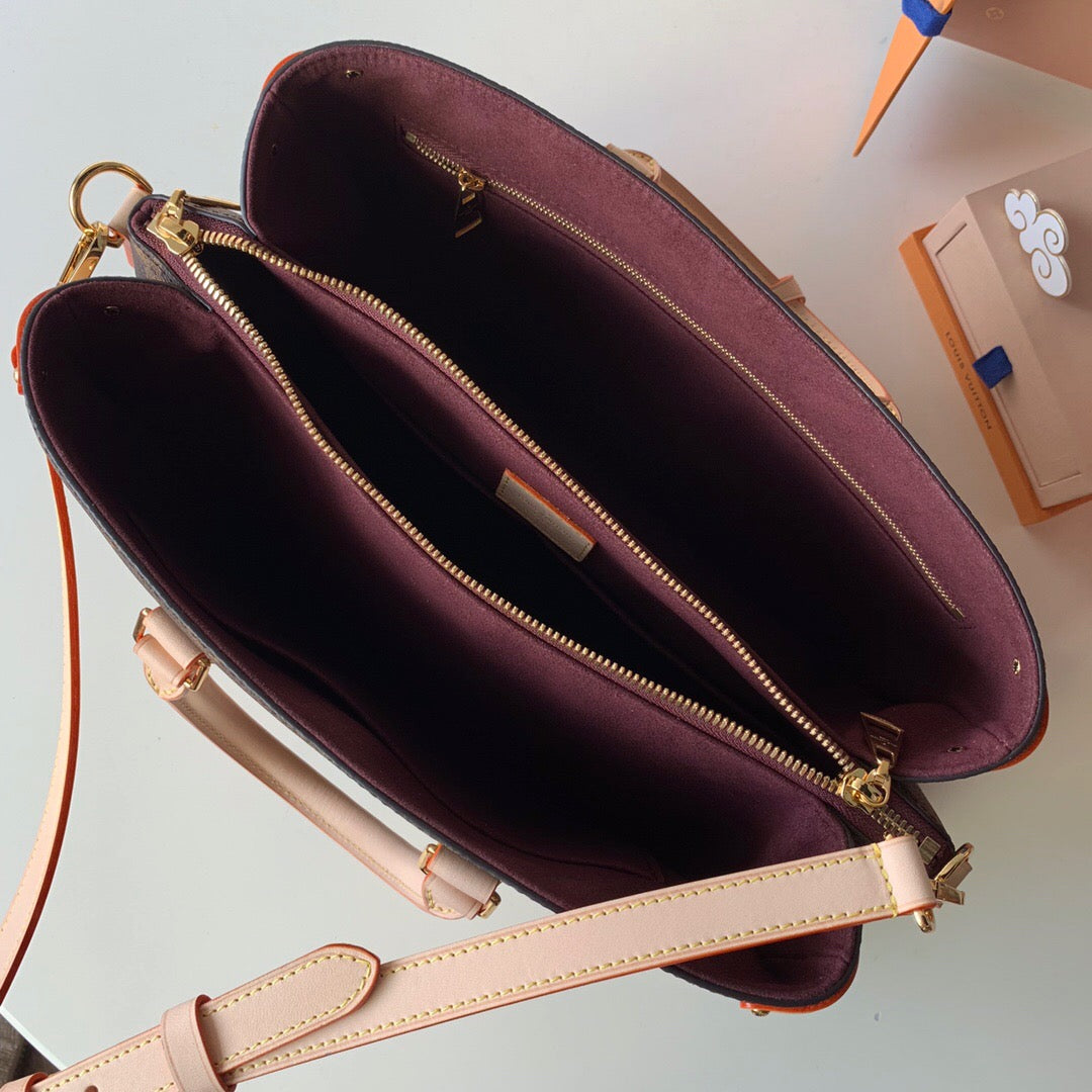 Louis Vuitton Soufflot Mm 36Cm