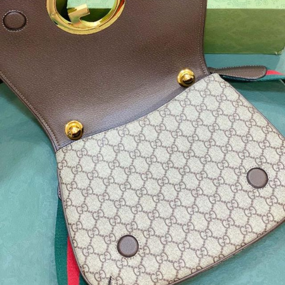 Gucci Blondie Medium Shoulder Bag Beige 29cm 699210 96iwg 8745
