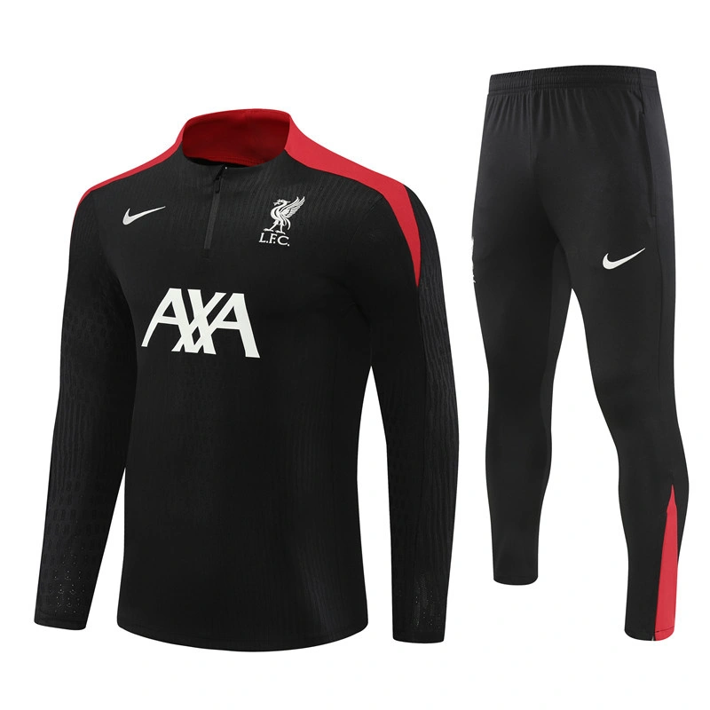 2024-25 Liverpool Half-Pull Training Suit Jersey Set