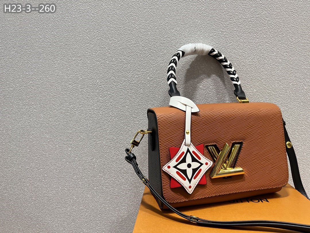 Louis Vuitton Crafty Twist Brown 22Cm M56780