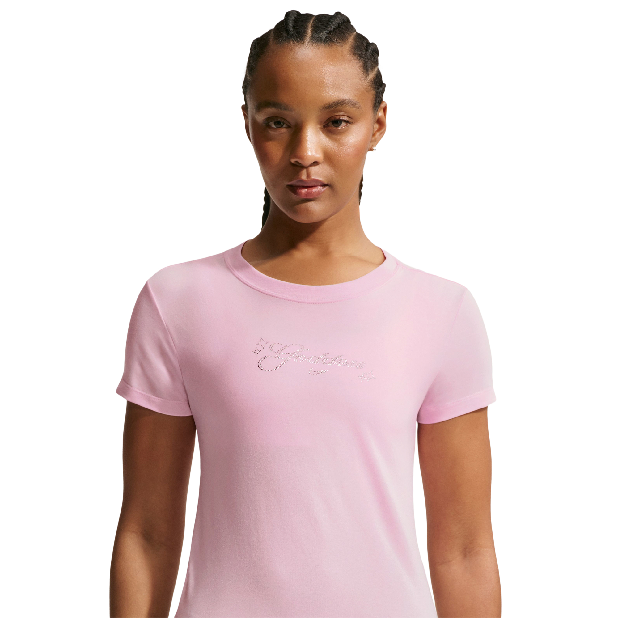 Nike NSW Chill Knit Mid Crop Bling