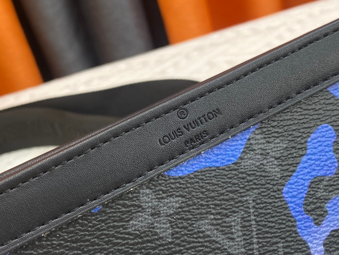 Louis Vuitton Gaston Wearable Wallet Sunrise Monogram Eclipse 22Cm M81753