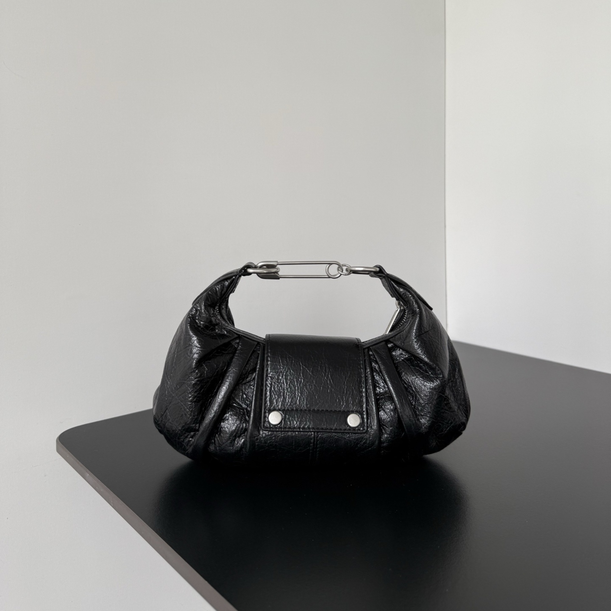 Balenciaga Pamela Shoulder Bag Small Black 28cm/11in