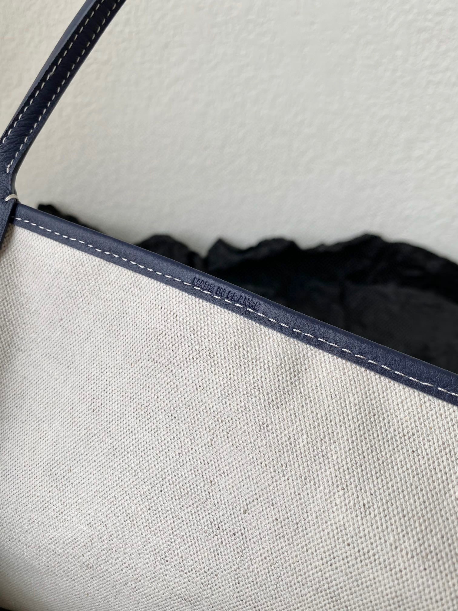 Goyard Saint Louis Gm 40Cm Navy Blue Canvas