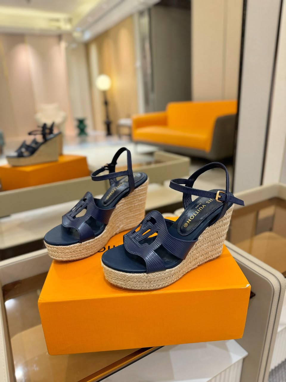 Louis Vuitton Isola Wedge Espadrille