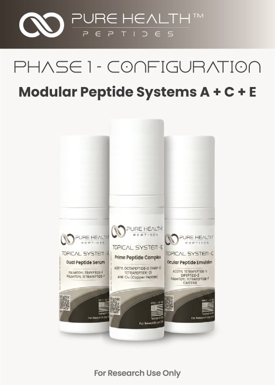 Phase 1 Configuration – Modular Peptide Systems A+C+E