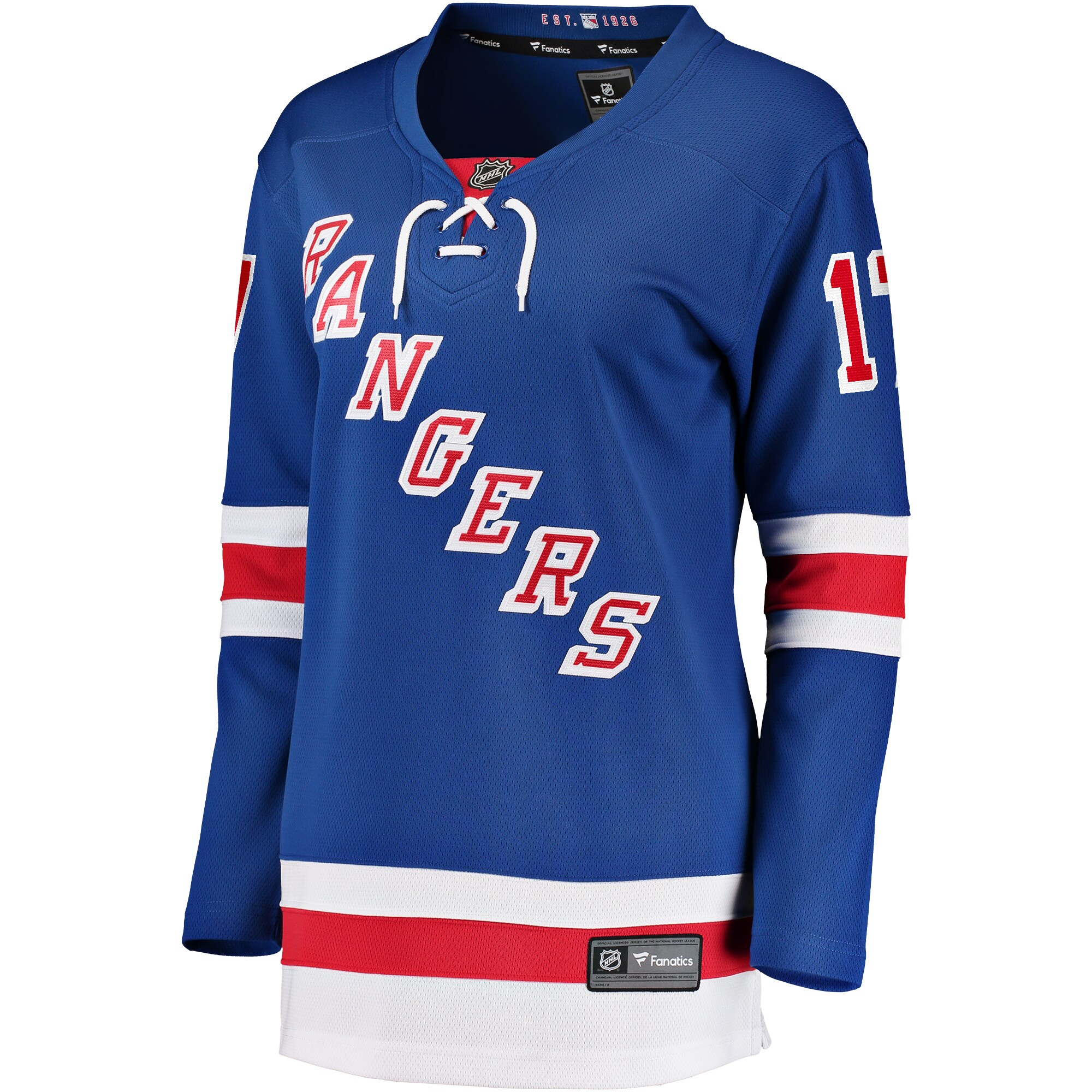 Blake Wheeler New York Rangers Fanatics Women’s Home Breakaway Player Jersey – Blue