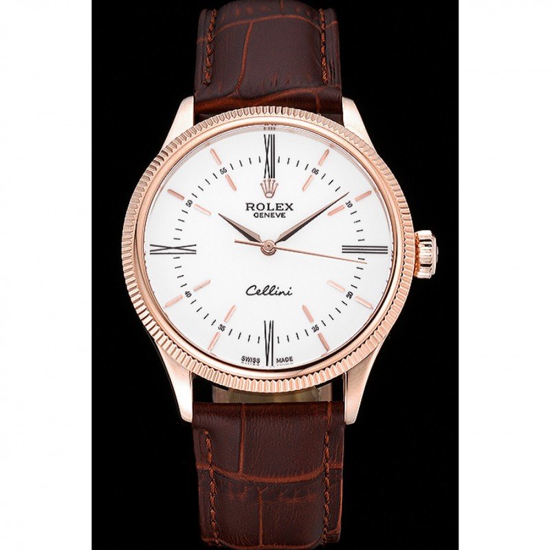 Rolex Cellini 39mm White Dial 622655