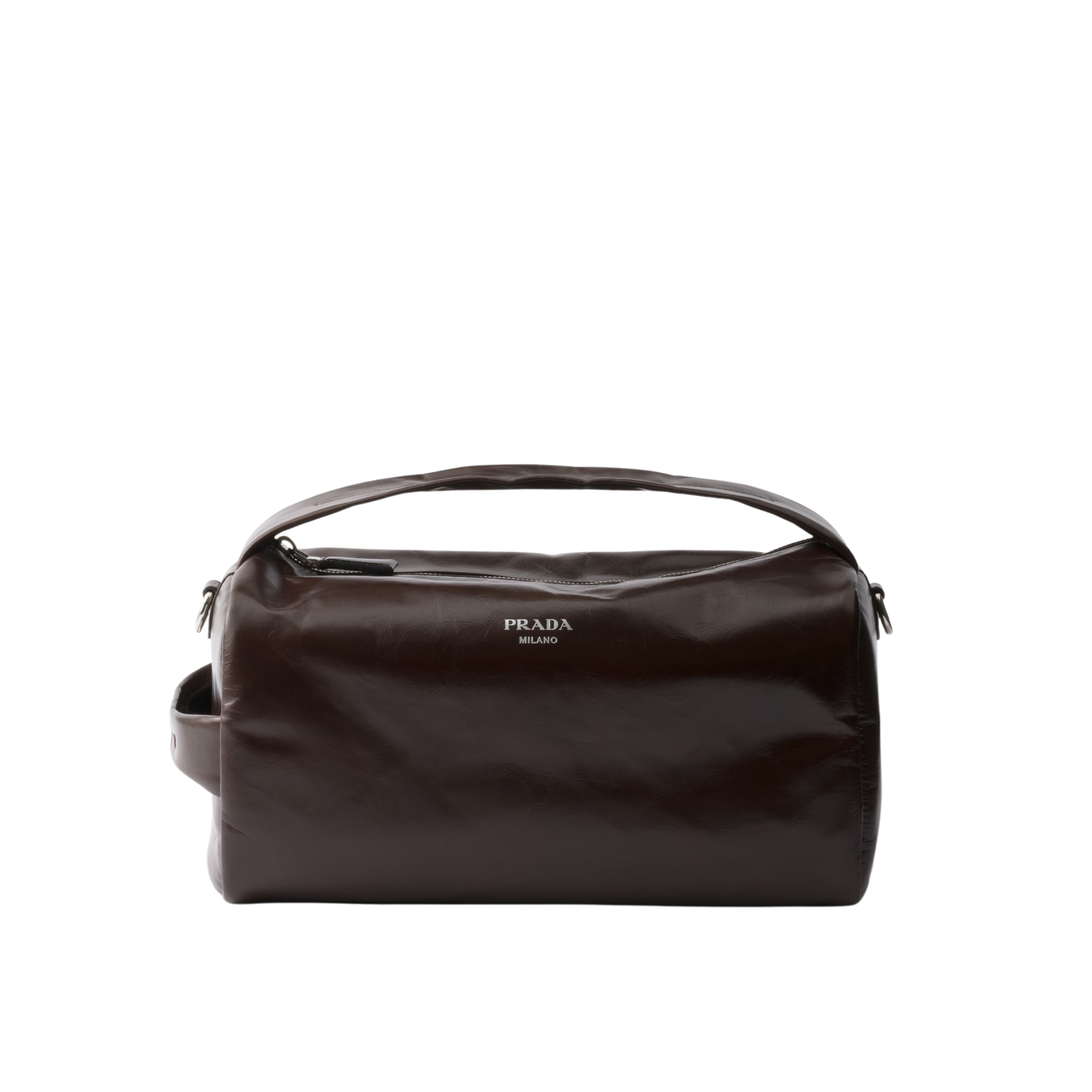Prada Classic Leather Shoulder Bag 24cm