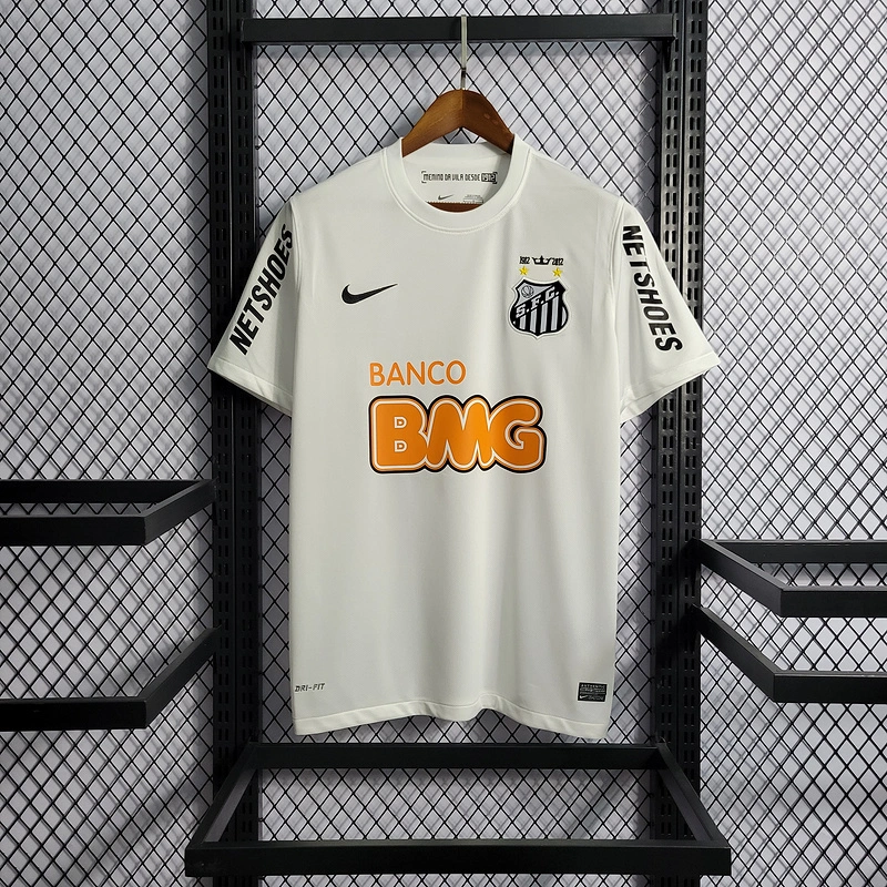 Retro 2011-12 Santos home Football jersey retro