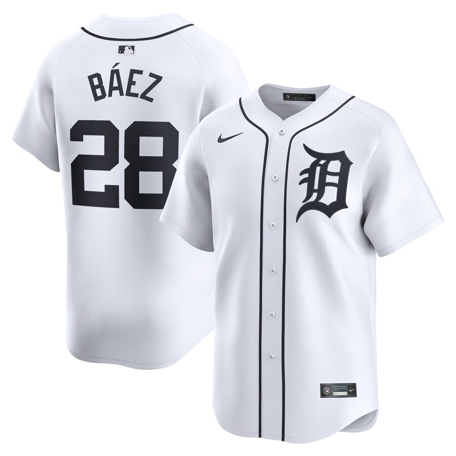 Javier Baez Detroit Tigers Home Limited Player Jersey White
