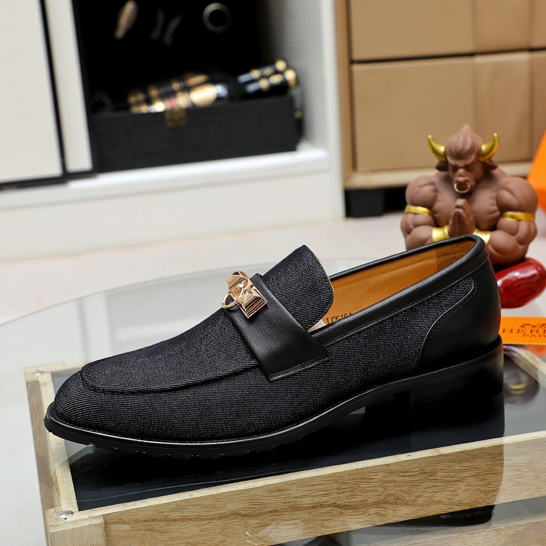 Hermes Blaise Loafer Black
