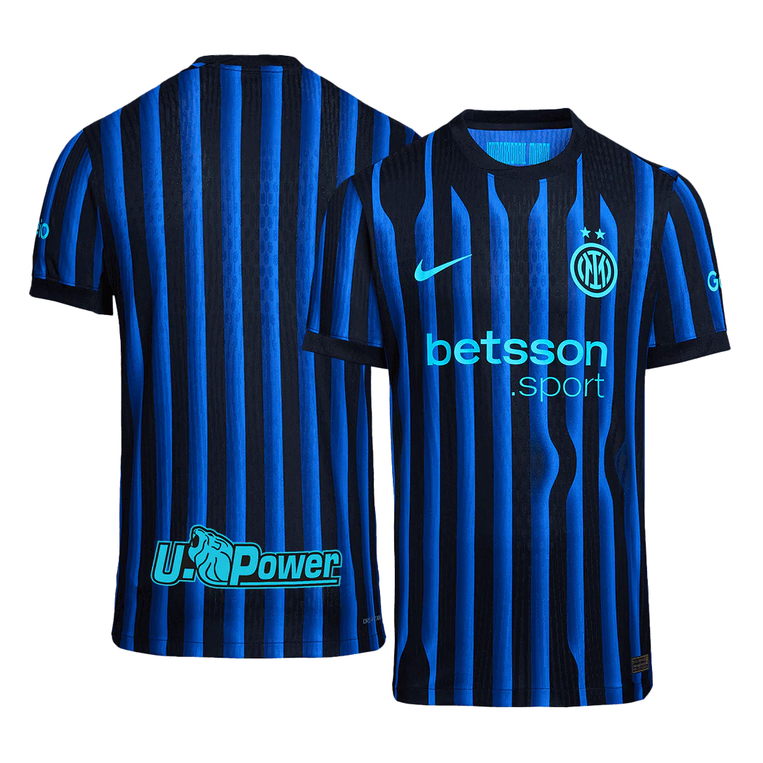 Inter Milan Home Player Version Soccer Jersey 2025/26