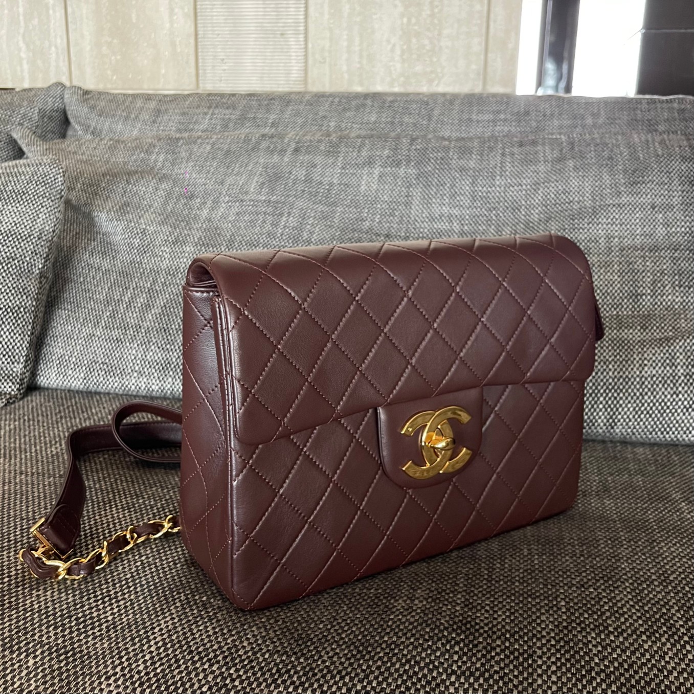 Vintage Large CC Flap Backpack