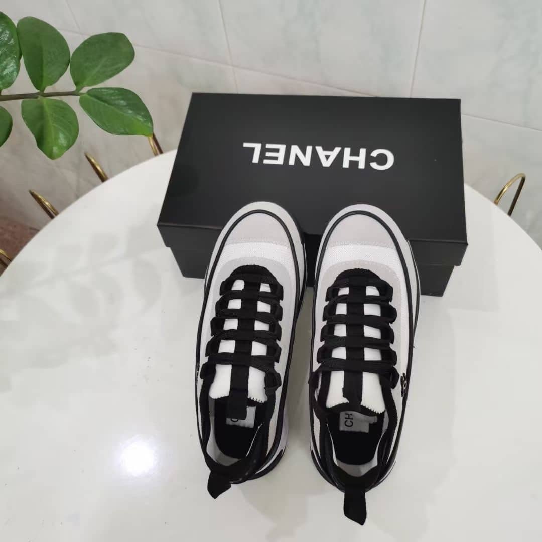 Chanel Women’S Suede Sneaker White G39070 Y56144 0Q241