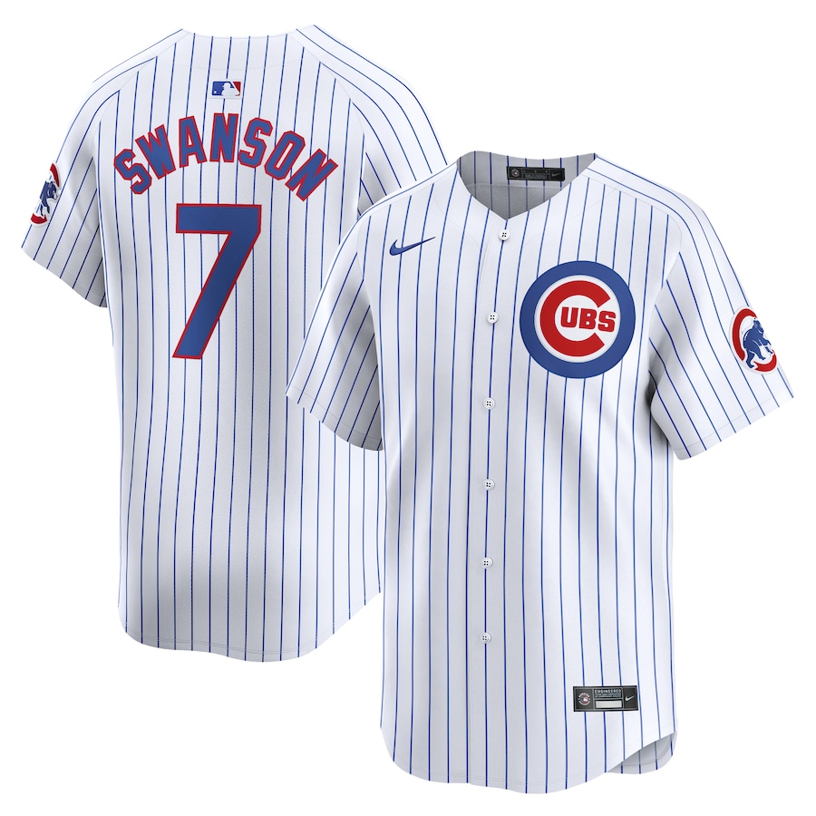 Dansby Swanson Chicago Cubs Youth Home Limited Player Jersey White