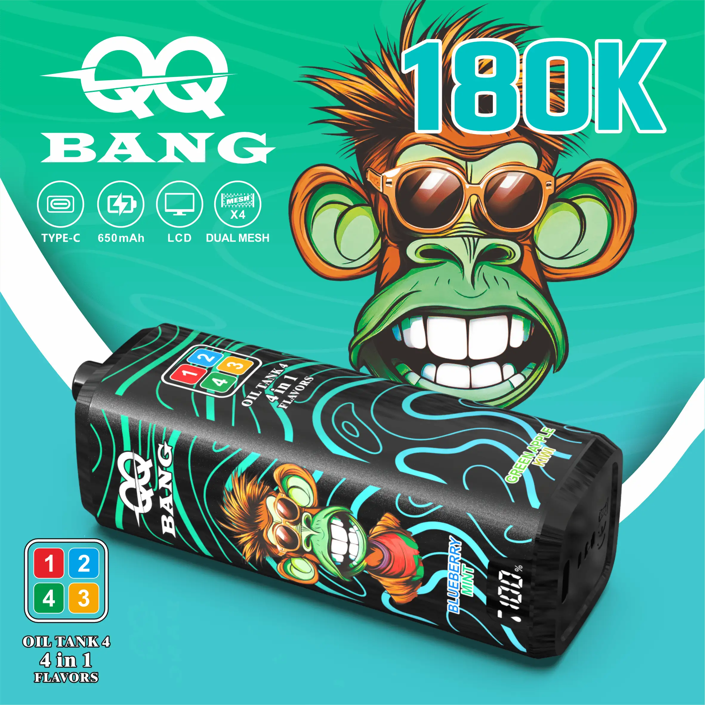 QQ Bang 180K Disposable Vape