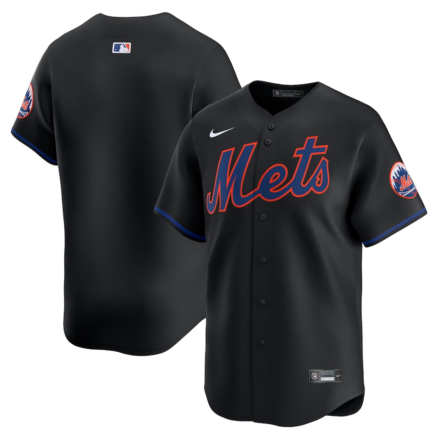New York Mets Alternate Limited Jersey  Black