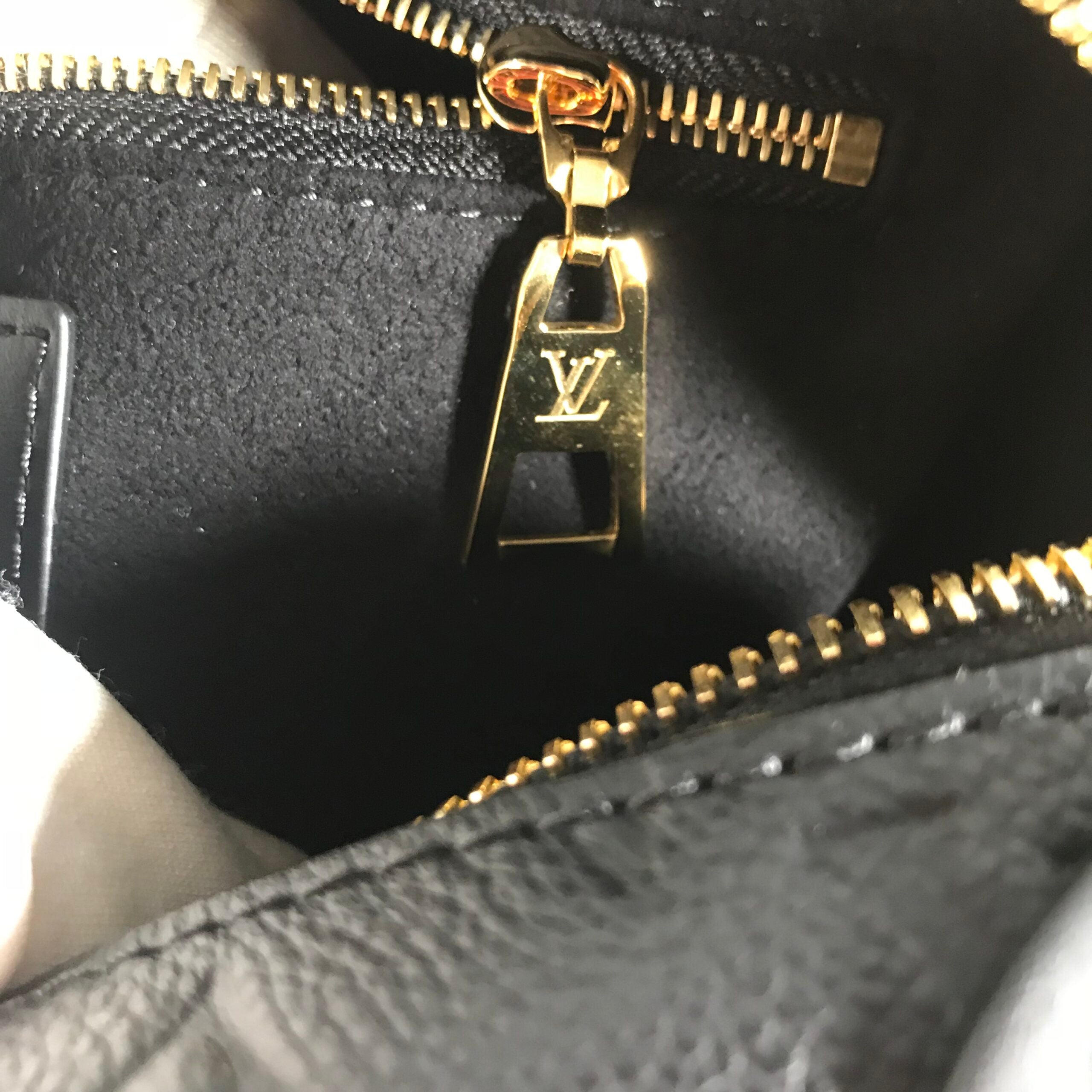 Louis Vuitton Petite Malle Souple 20Cm Black