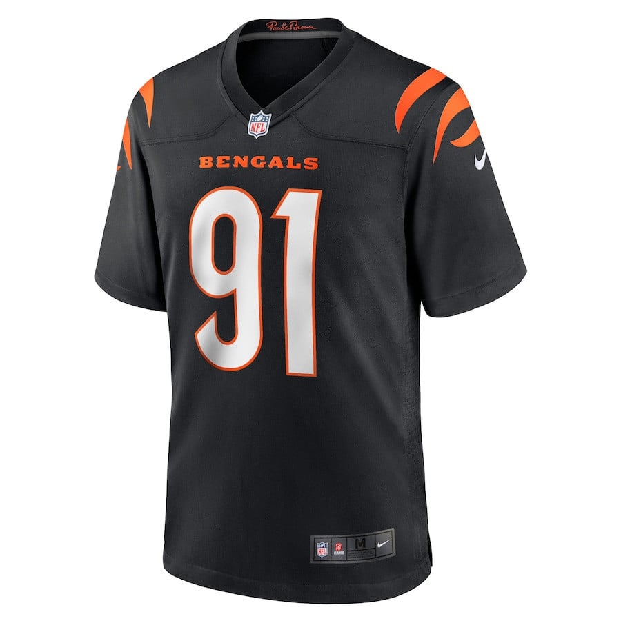 Trey Hendrickson Cincinnati Bengals Team Game Jersey - Black