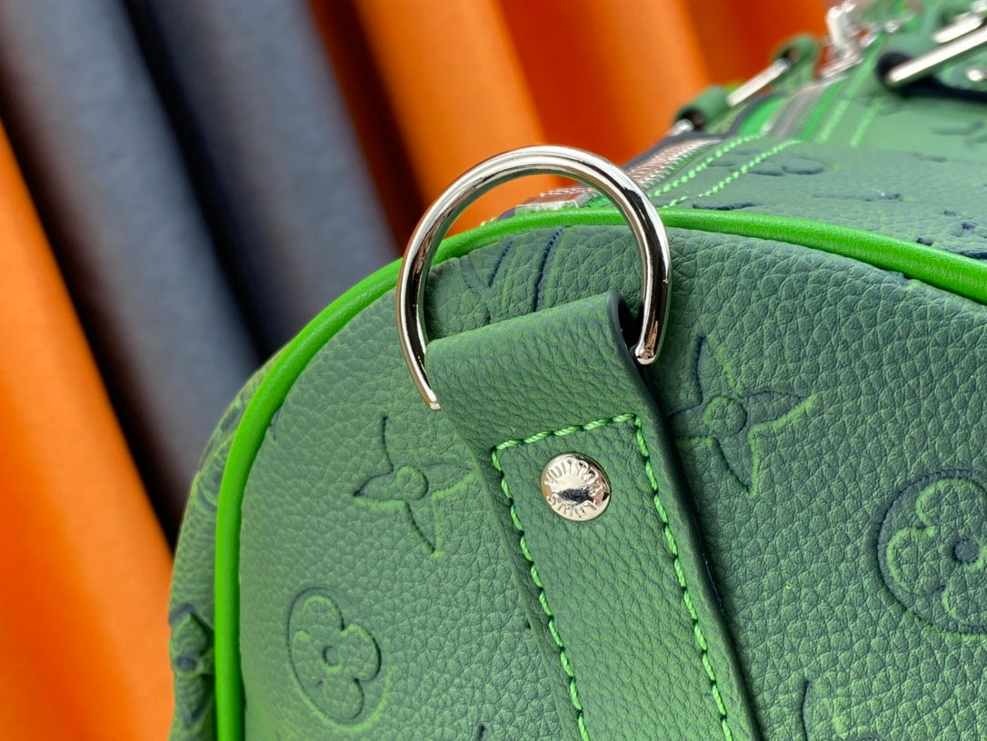 Louis Vuitton Keepall Bandouliere 50Cm Blue And Green