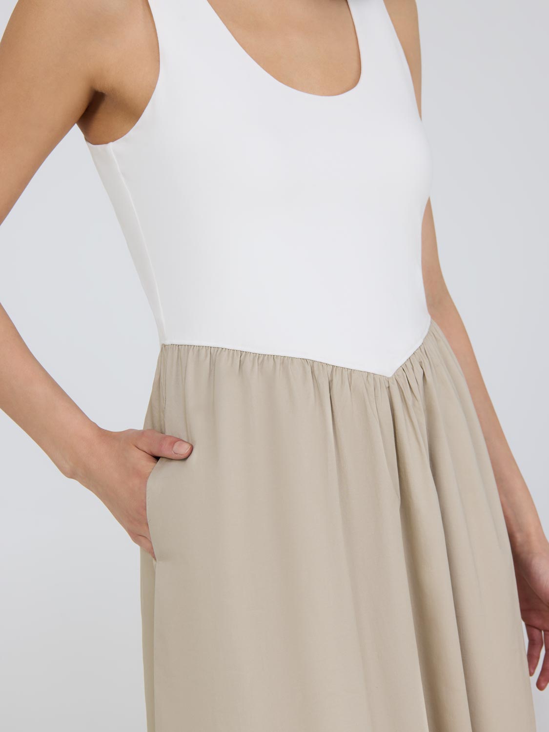 2-Fer Midi Tank Dress