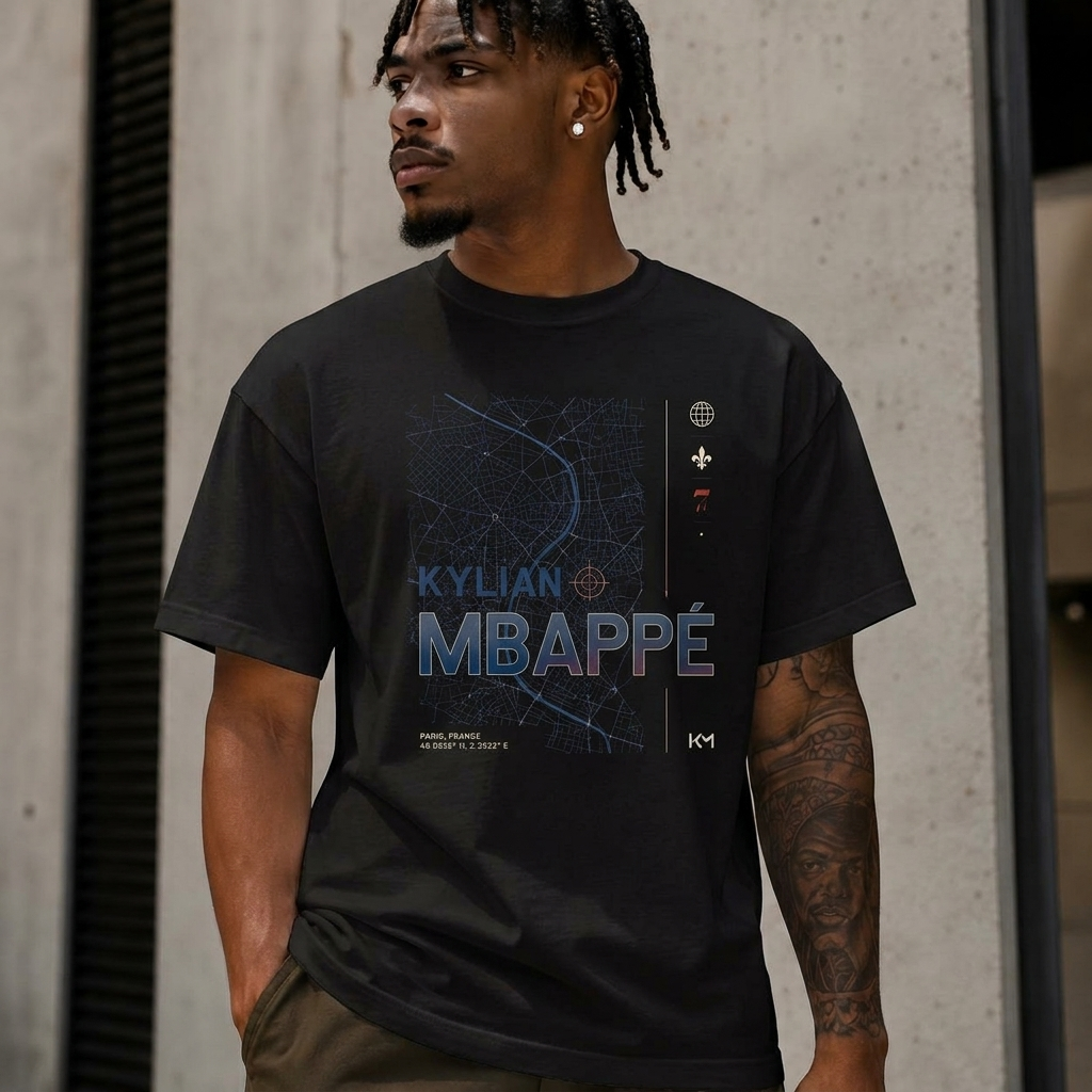 Kylian Mbappé Unisex T-Shirt – Limited-Time Offer – Hot Seller